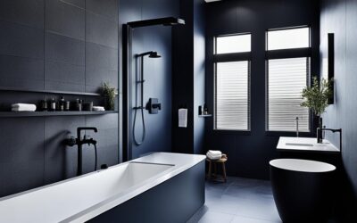 Łazienka w ciemnych kolorach – porady i inspiracje