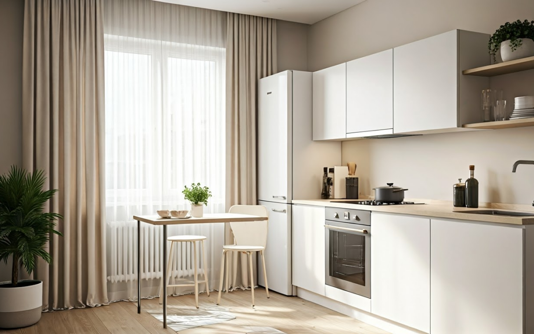 Jak urządzić funkcjonalną kuchnię w małym mieszkaniu?