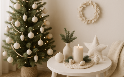 Świąteczne dekoracje off-white: wprowadź elegancję i harmonię do domu
