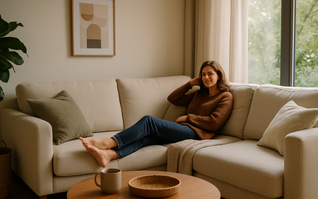 Narożniki w salonie – pomysły na stworzenie przytulnej strefy relaksu