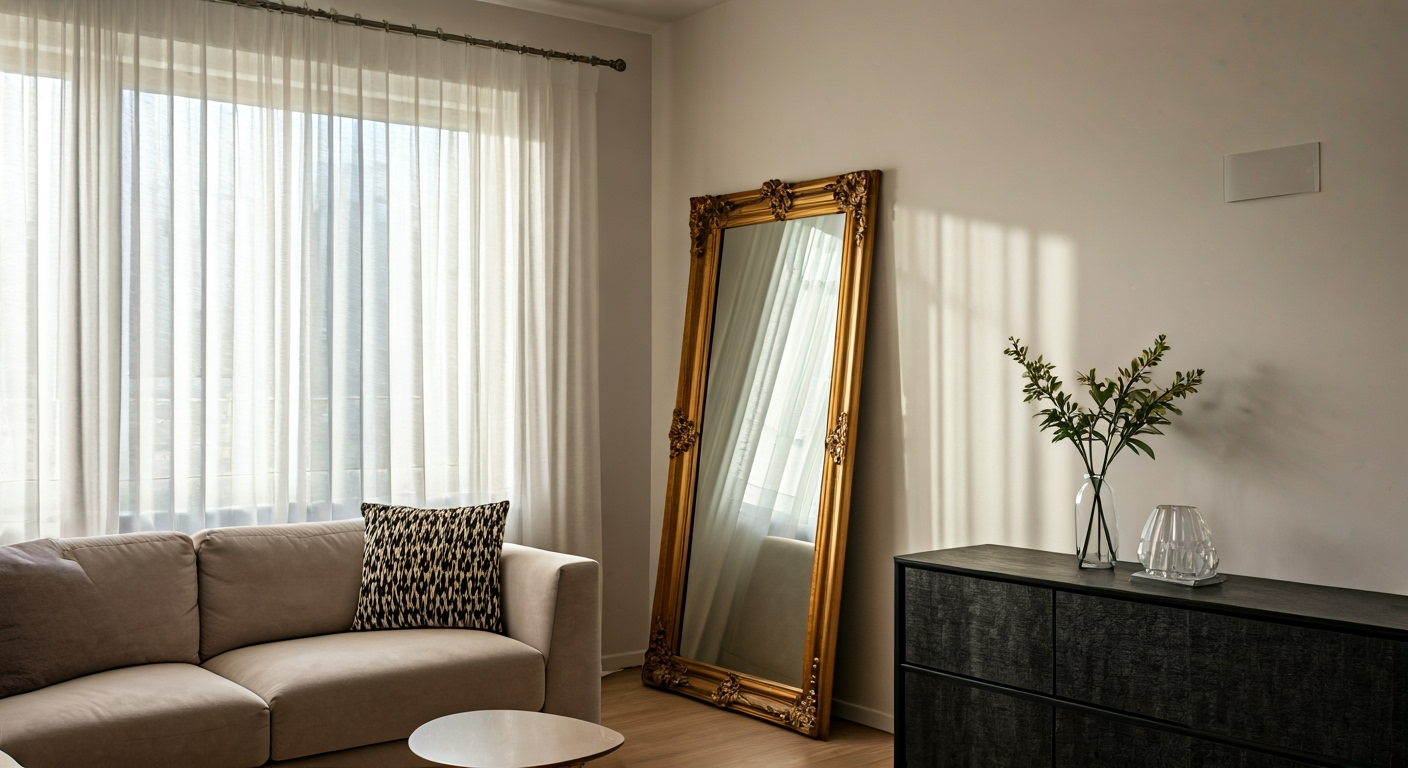 Sprytne patenty wnętrzarskie – jak powiększyć mieszkanie bez remontu 2